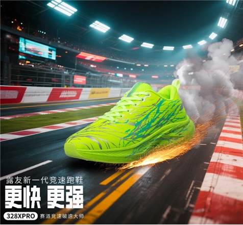 新一代竞速跑鞋 328XPRO，解锁赛道 “更快更强” 新体验